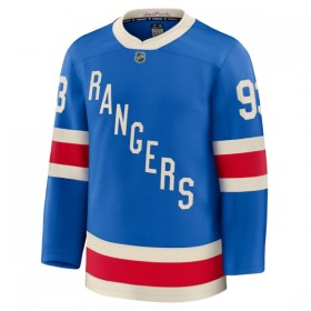 Miesten NHL New York Rangers Pelipaita 2025-26 Fanatics Centennial Premium Mika Zibanejad Sininen